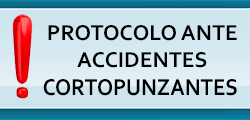Protocolo para accidentes cortopunzantes